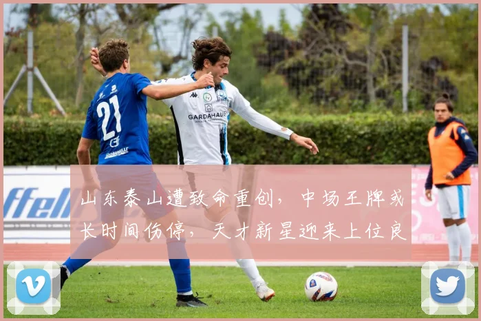 山东泰山遭致命重创，中场王牌或长时间伤停，天才新星迎来上位良机_李源一_比赛_能力强